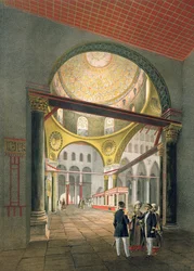 The Mosque El Aksa, from 